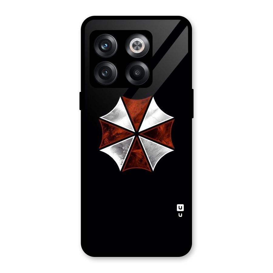 Umbrella Design Glass Back Case for OnePlus 10T