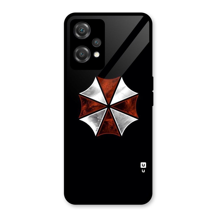 Umbrella Design Glass Back Case for OnePlus Nord CE 2 Lite 5G