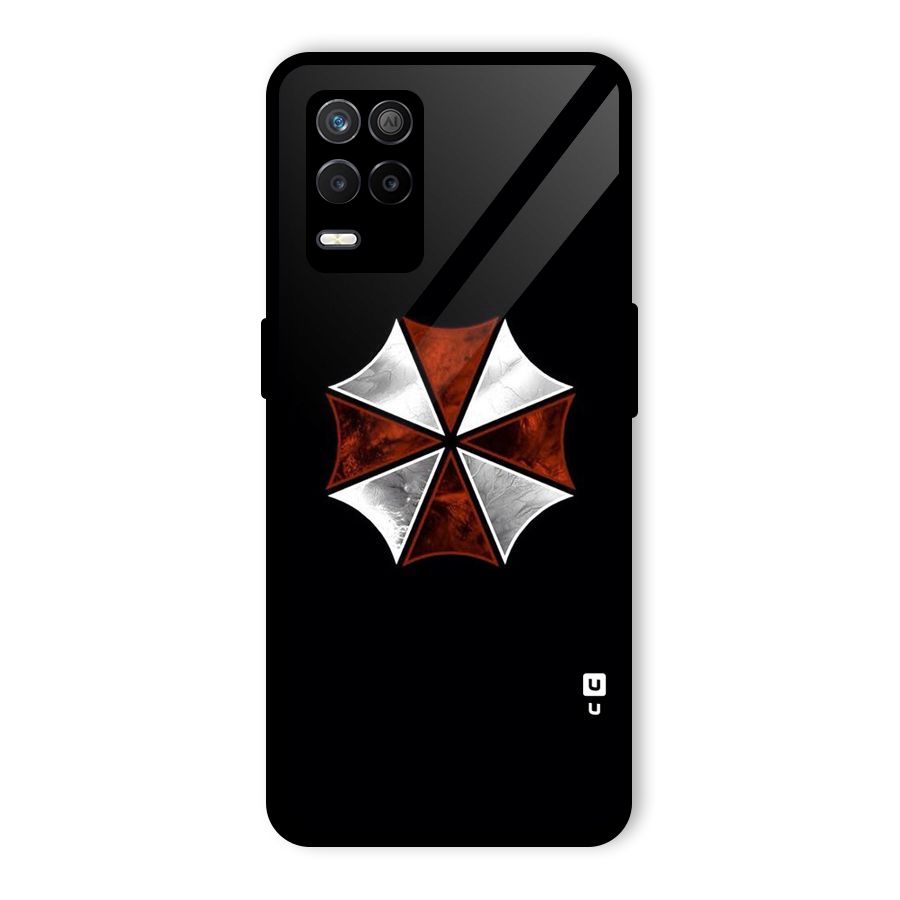 Umbrella Design Glass Back Case for Realme 8 5G