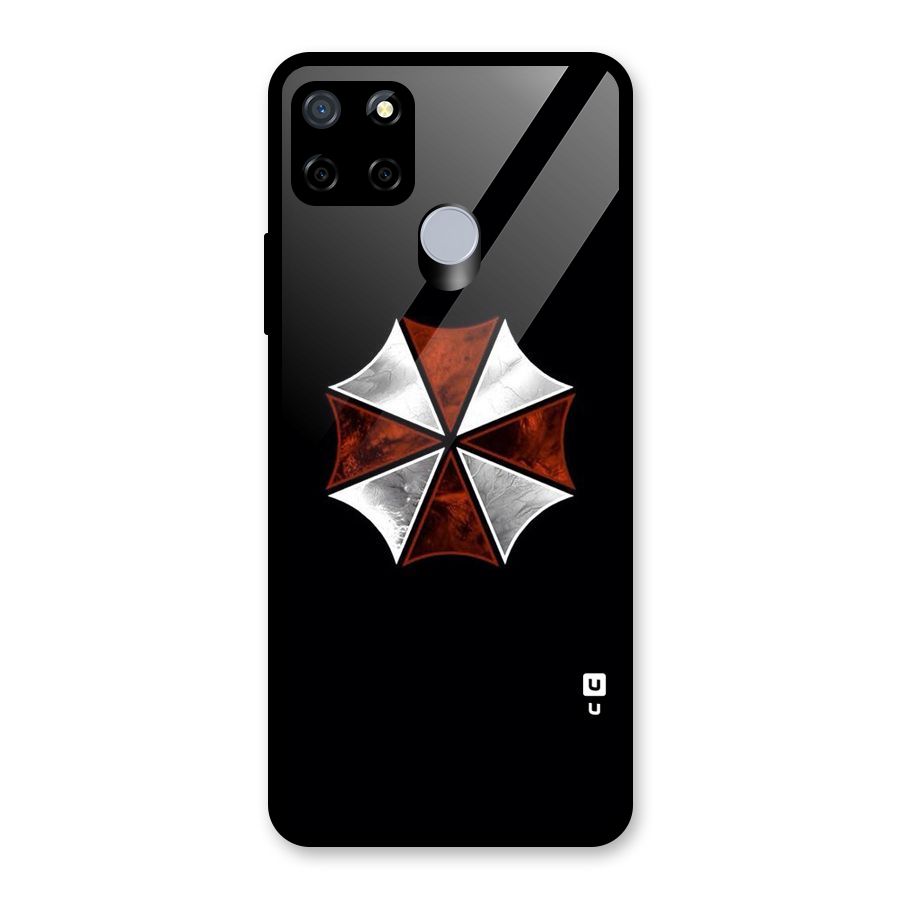 Umbrella Design Glass Back Case for Realme Narzo 20