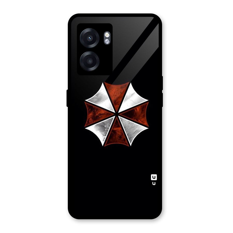 Umbrella Design Glass Back Case for Realme Narzo 50 5G