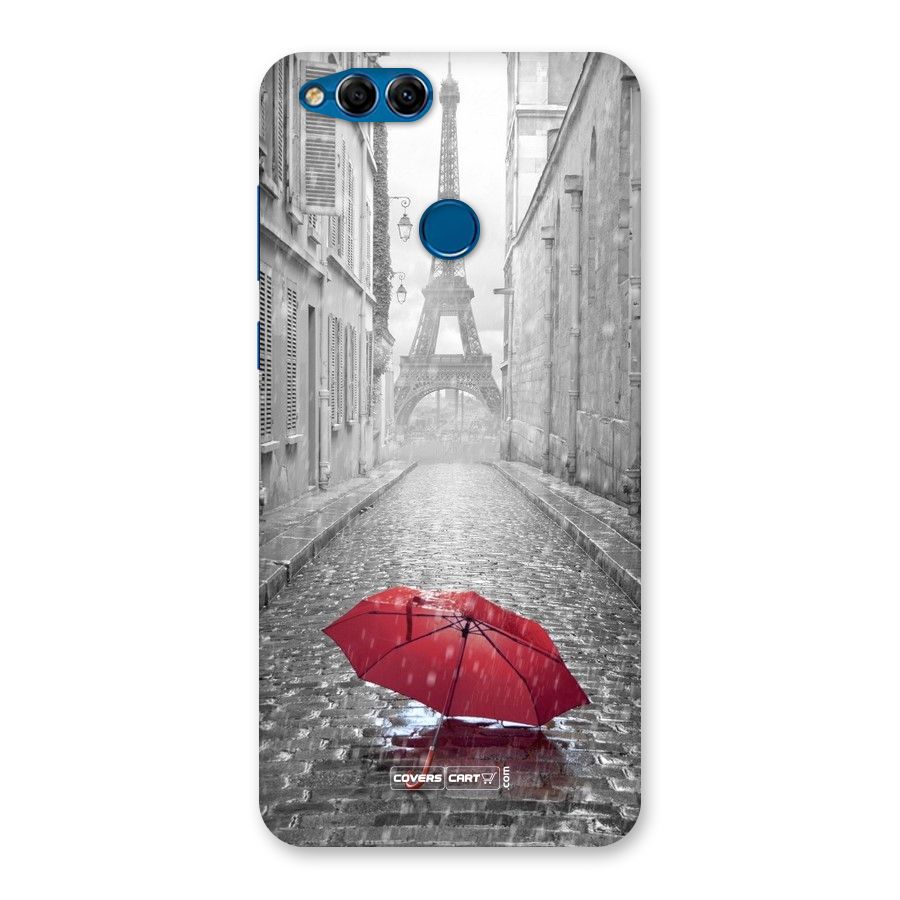 Umbrella Paris Back Case for Honor 7X
