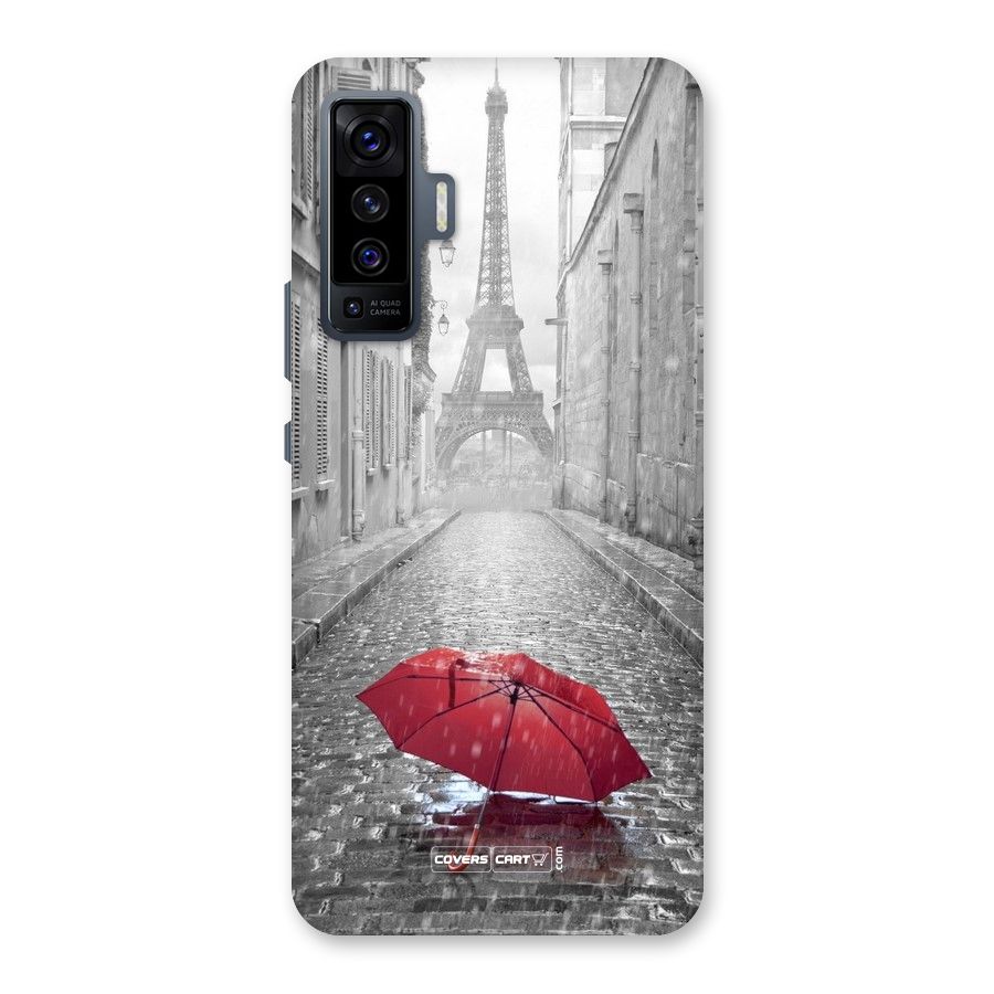 Umbrella Paris Back Case for Vivo X50