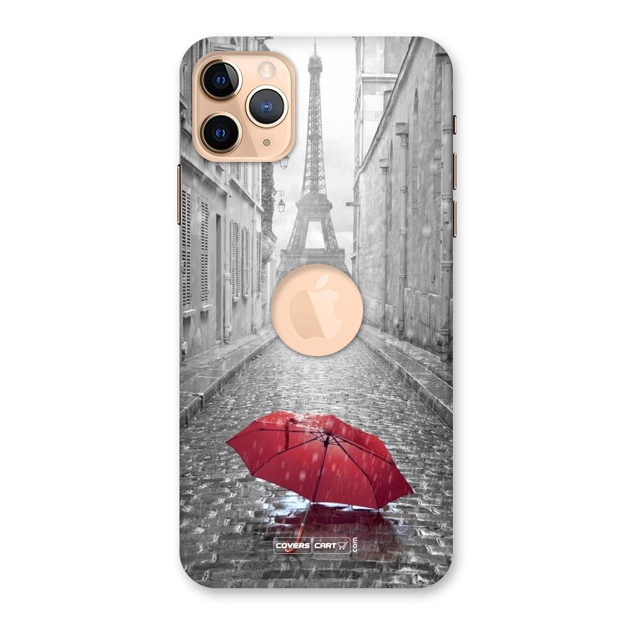 Umbrella Paris Back Case for iPhone 11 Pro Max Logo Cut