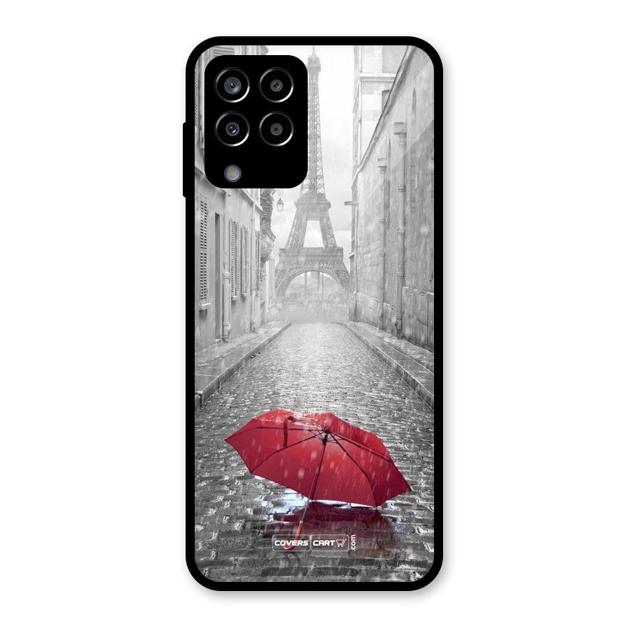 Umbrella Paris Glass Back Case for Galaxy M33