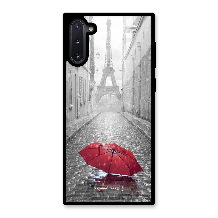 Umbrella Paris Glass Back Case for Galaxy Note 10