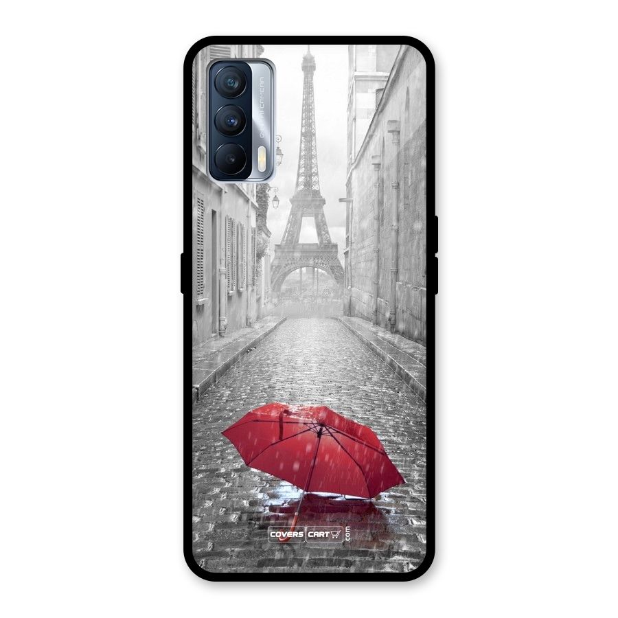Umbrella Paris Glass Back Case for Realme X7