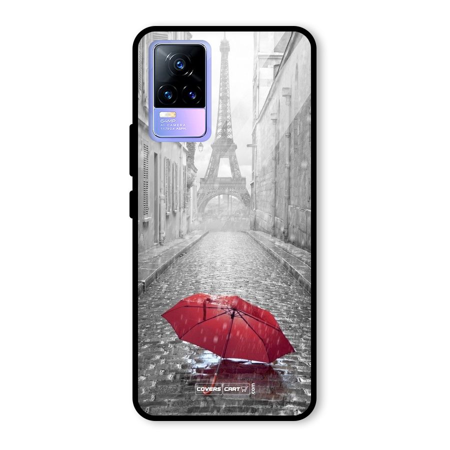 Umbrella Paris Glass Back Case for Vivo Y73
