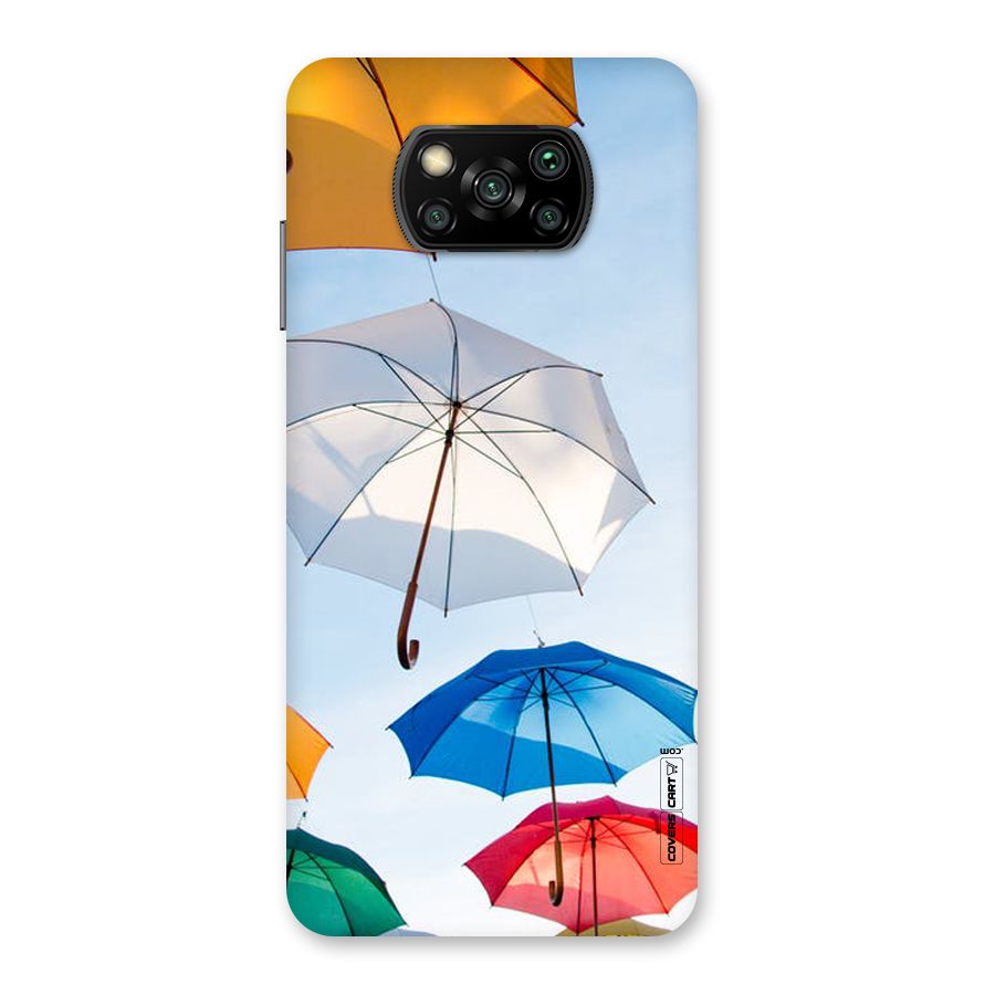 Umbrella Sky Back Case for Poco X3