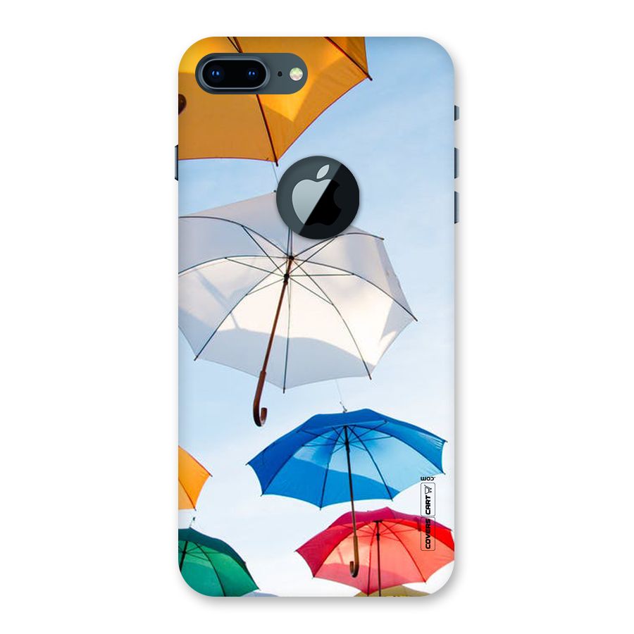 Umbrella Sky Back Case for iPhone 7 Plus Logo Cut
