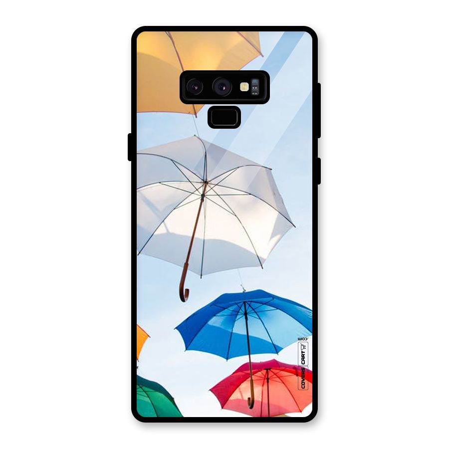Umbrella Sky Glass Back Case for Galaxy Note 9