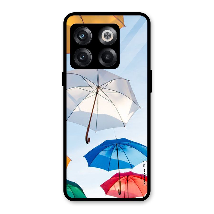 Umbrella Sky Glass Back Case for OnePlus 10T