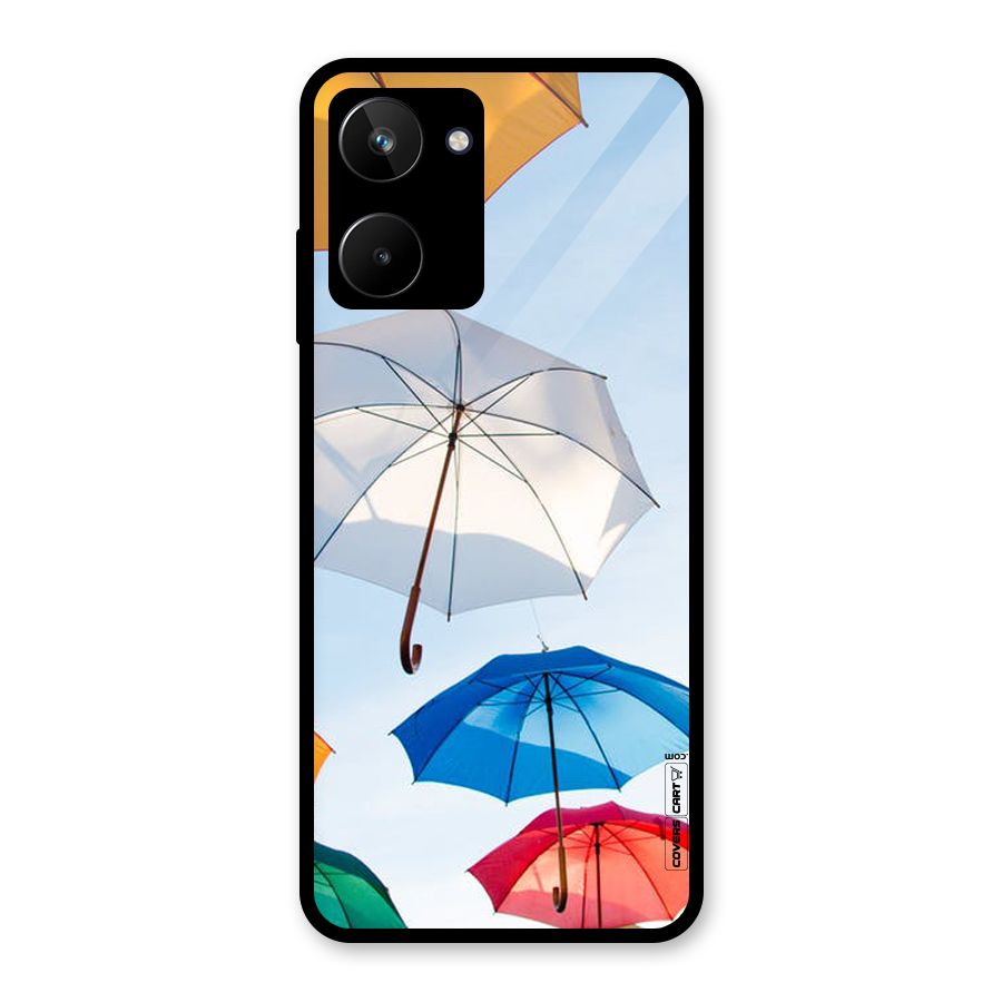 Umbrella Sky Glass Back Case for Realme 10