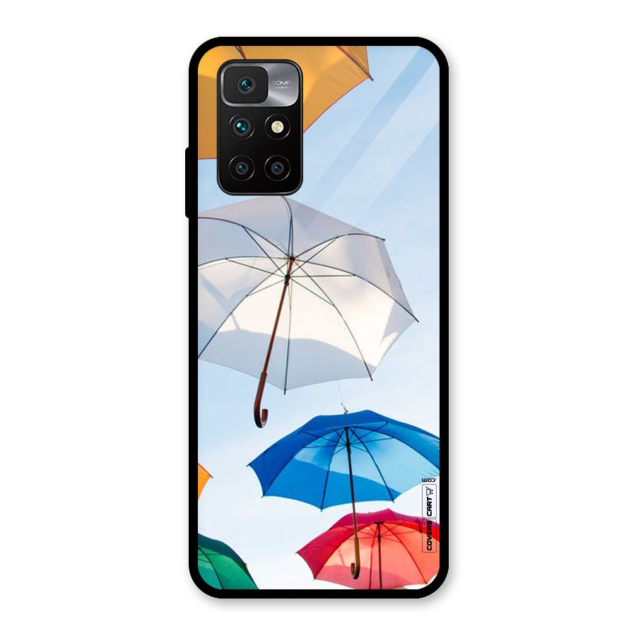 Umbrella Sky Glass Back Case for Redmi 10 Prime