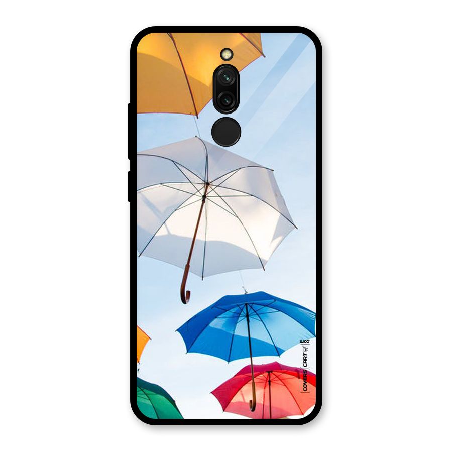 Umbrella Sky Glass Back Case for Redmi 8