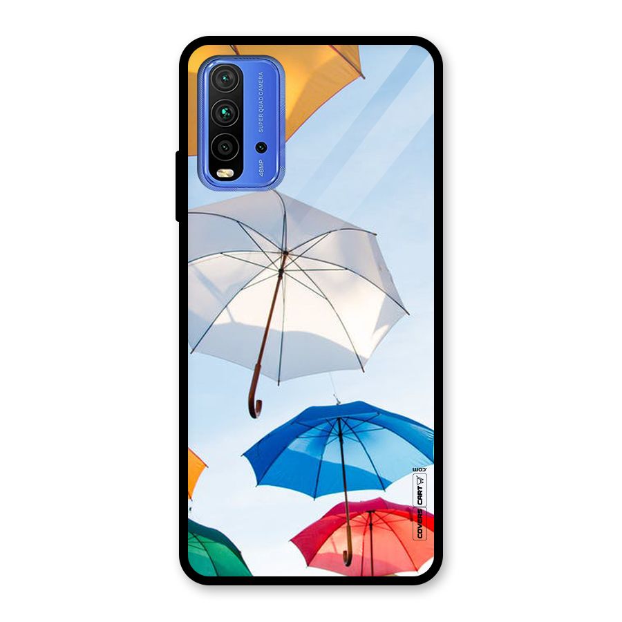 Umbrella Sky Glass Back Case for Redmi 9 Power