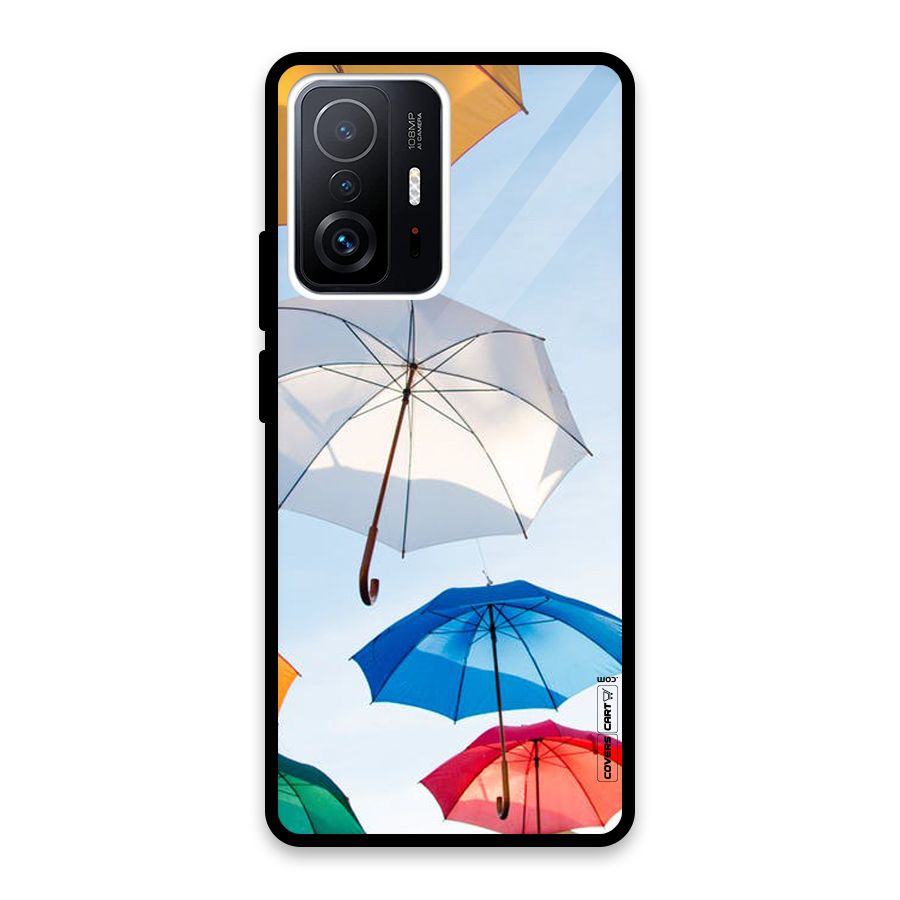 Umbrella Sky Glass Back Case for Xiaomi 11T Pro