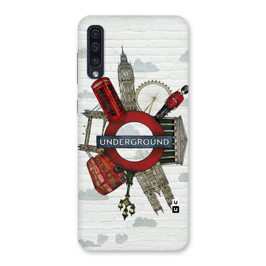 Underground Design Back Case for Galaxy A50