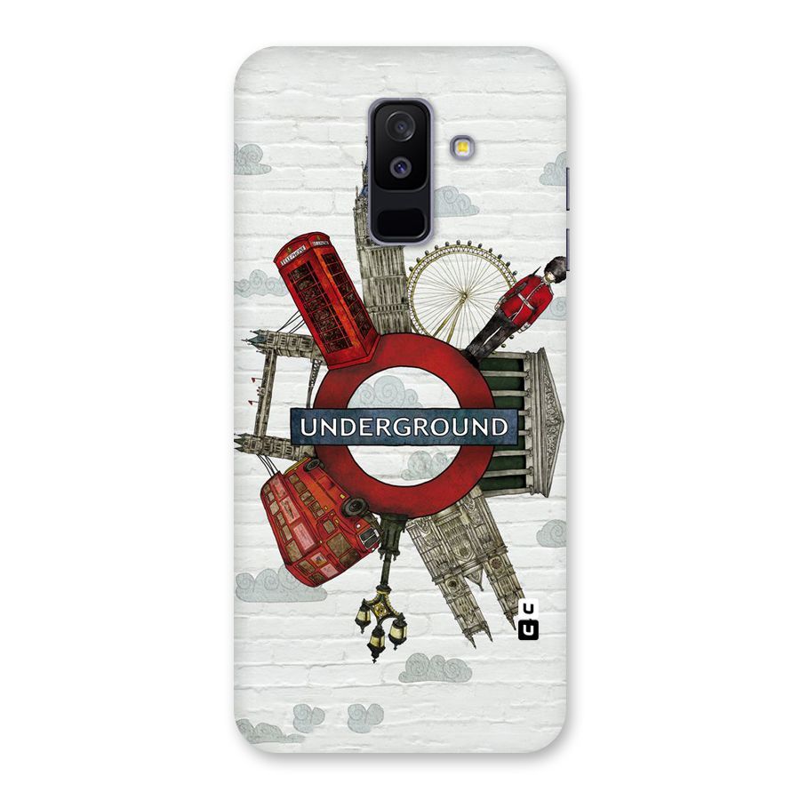 Underground Design Back Case for Galaxy A6 Plus