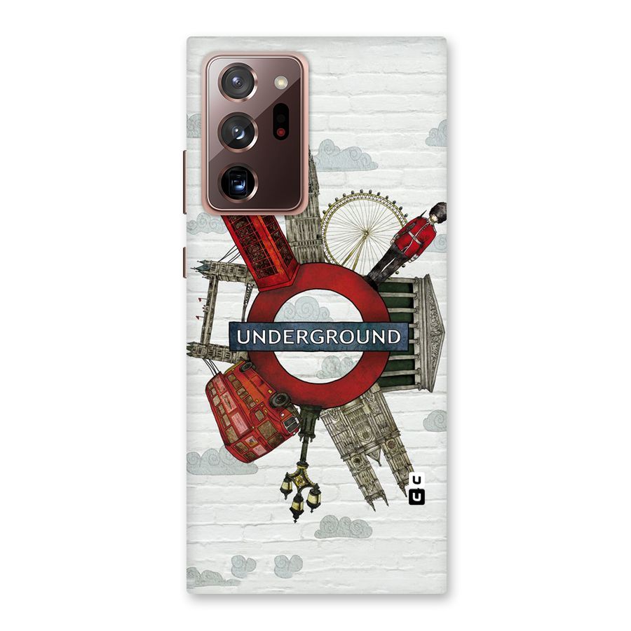 Underground Design Back Case for Galaxy Note 20 Ultra