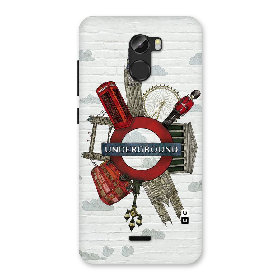 Underground Design Back Case for Gionee X1