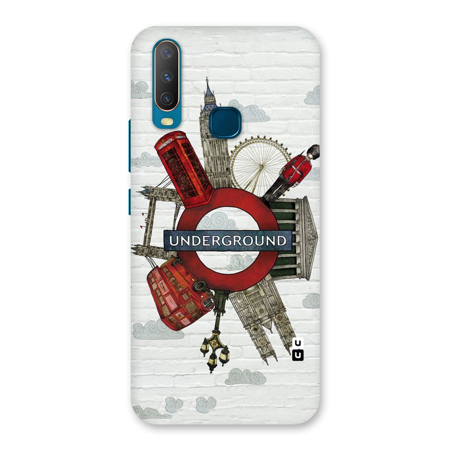 Underground Design Back Case for Vivo U10