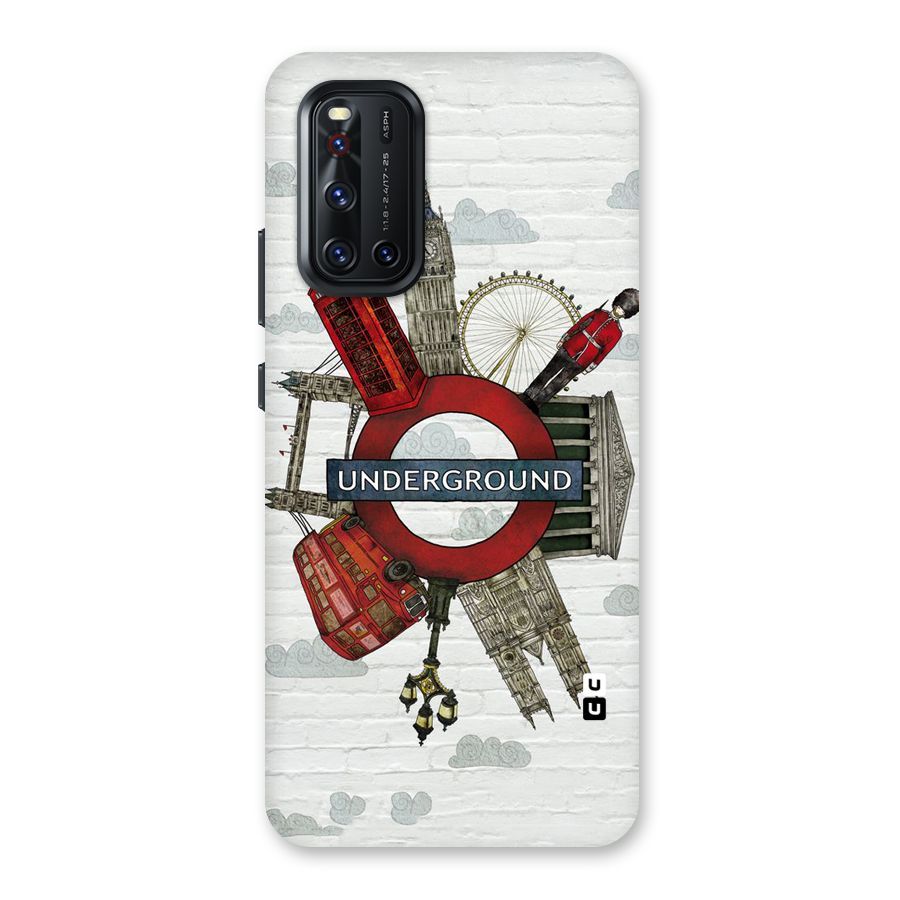 Underground Design Back Case for Vivo V19