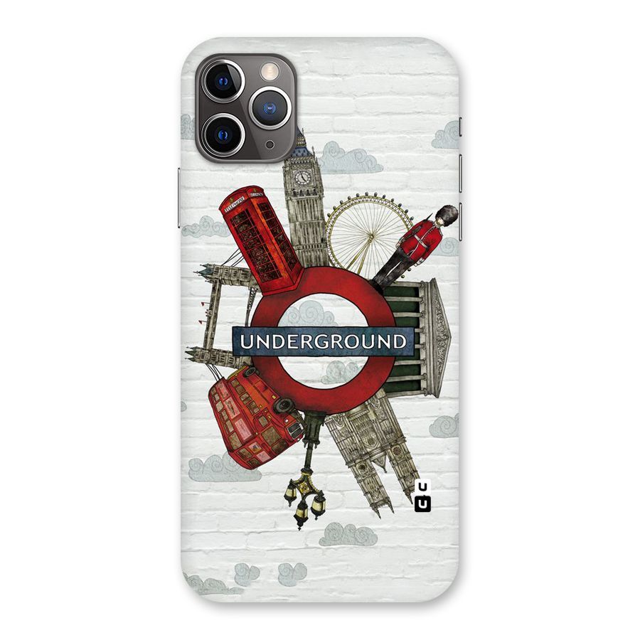 Underground Design Back Case for iPhone 11 Pro Max