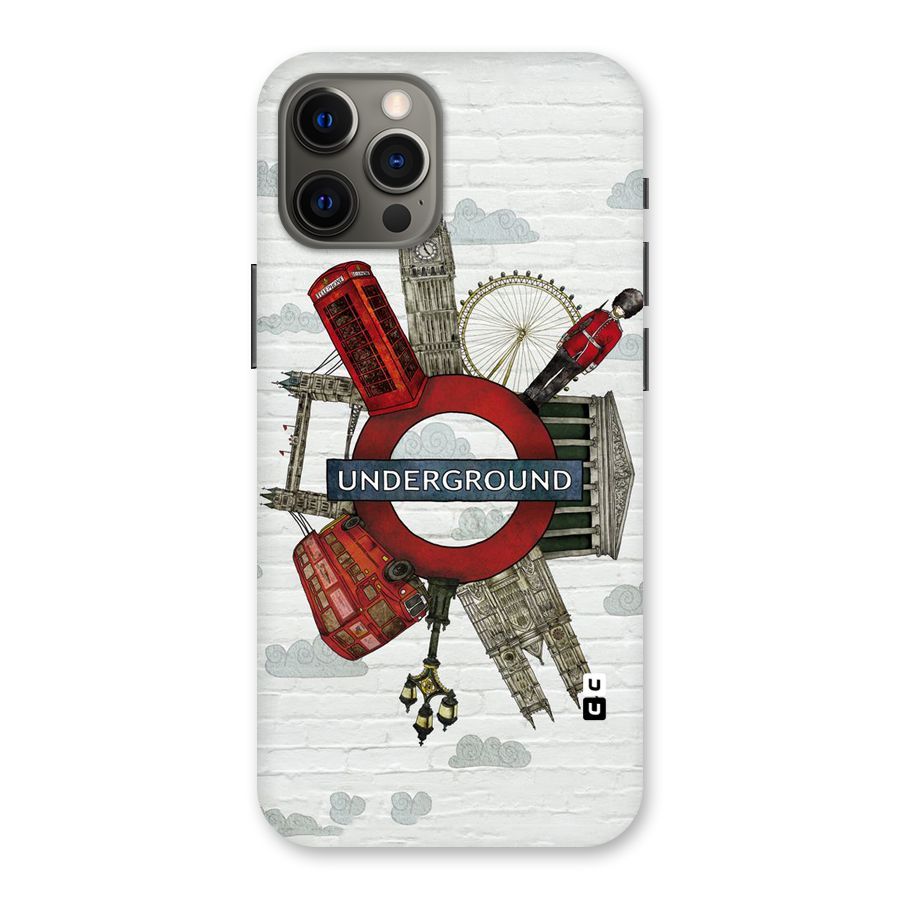 Underground Design Back Case for iPhone 12 Pro Max
