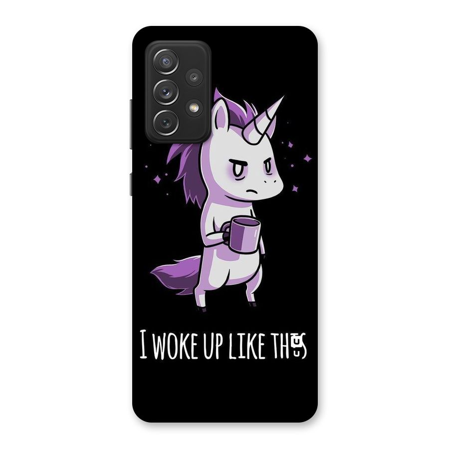 Unicorn Morning Back Case for Galaxy A72
