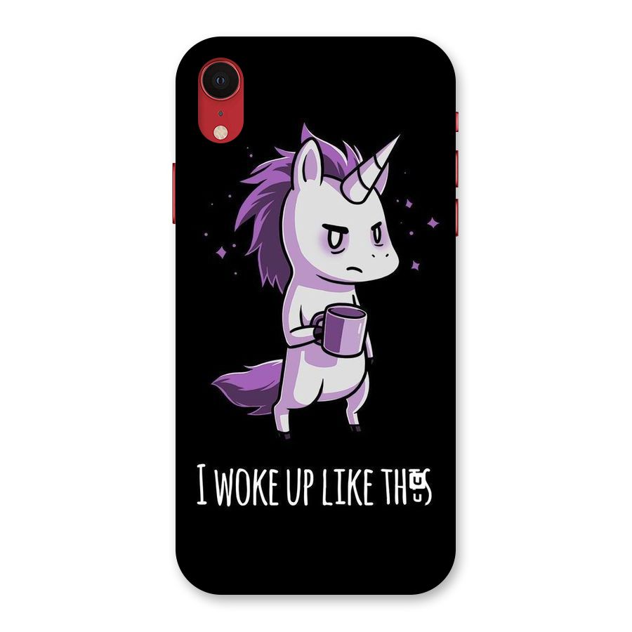 Unicorn Morning Back Case for iPhone XR