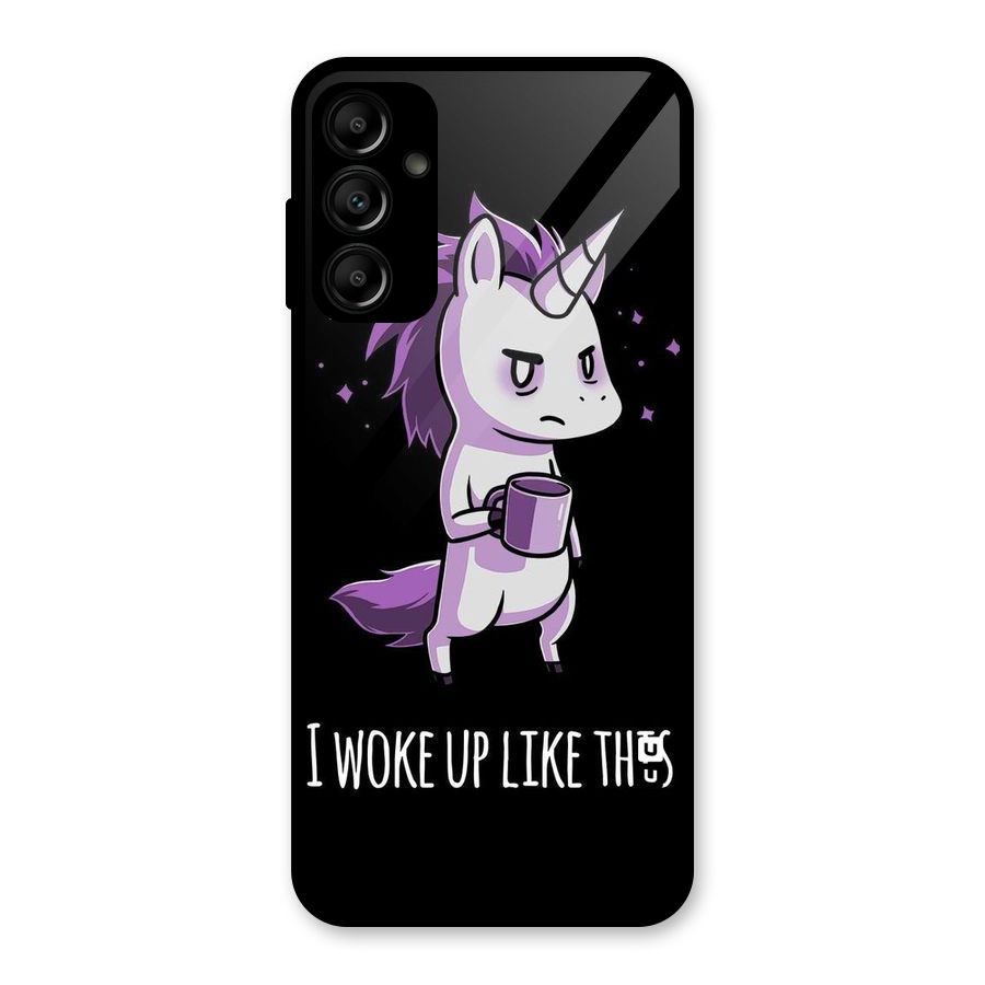 Unicorn Morning Glass Back Case for Galaxy A14 5G