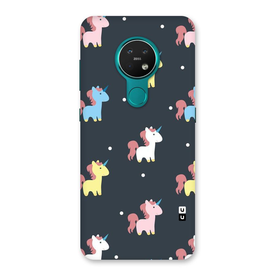 Unicorn Pattern Back Case for Nokia 7.2