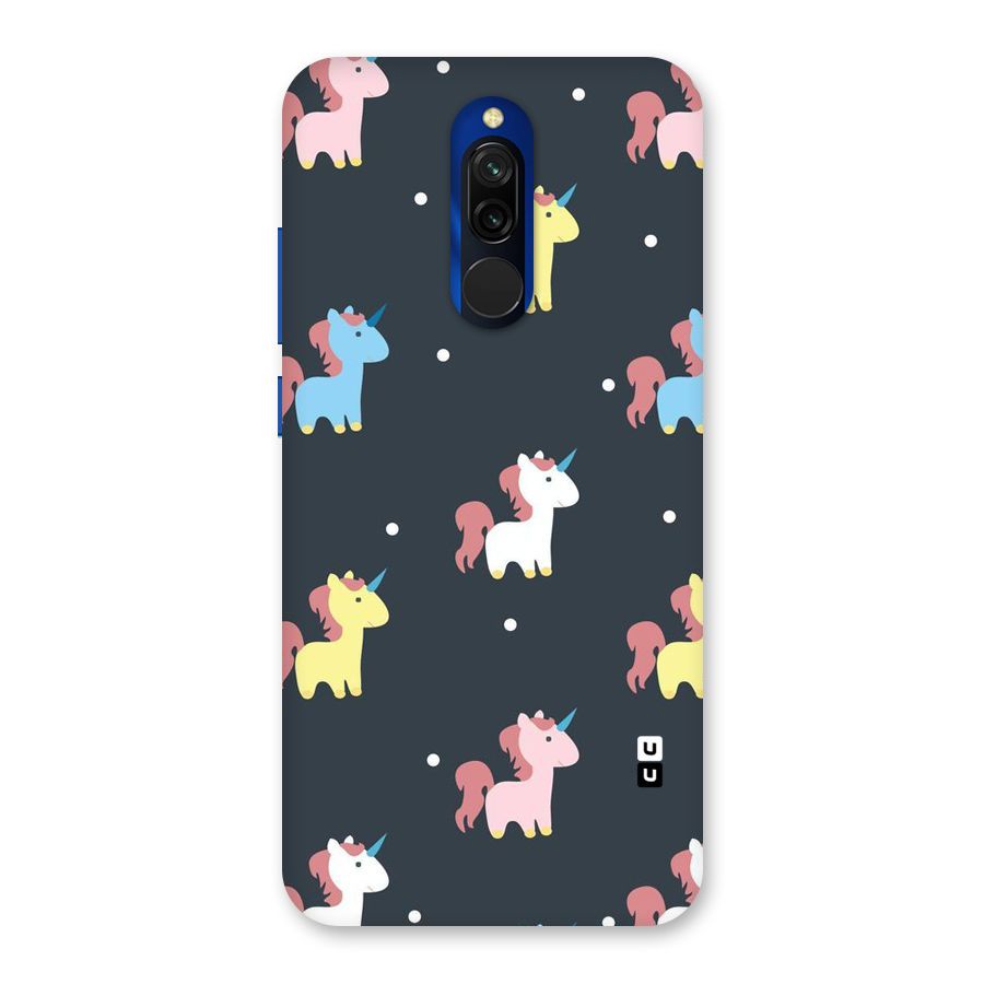Unicorn Pattern Back Case for Redmi 8