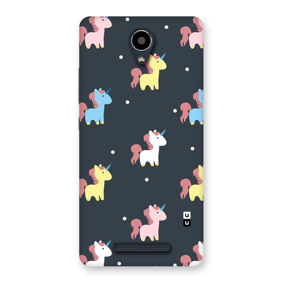 Unicorn Pattern Back Case for Redmi Note 2