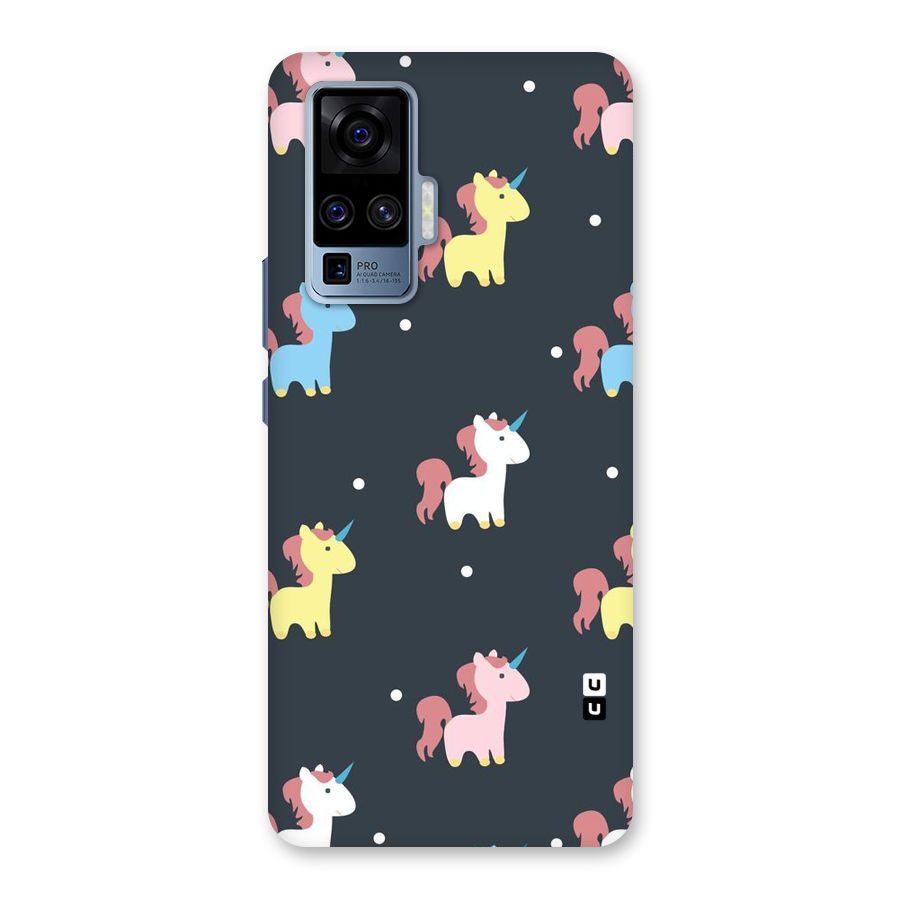 Unicorn Pattern Back Case for Vivo X50 Pro