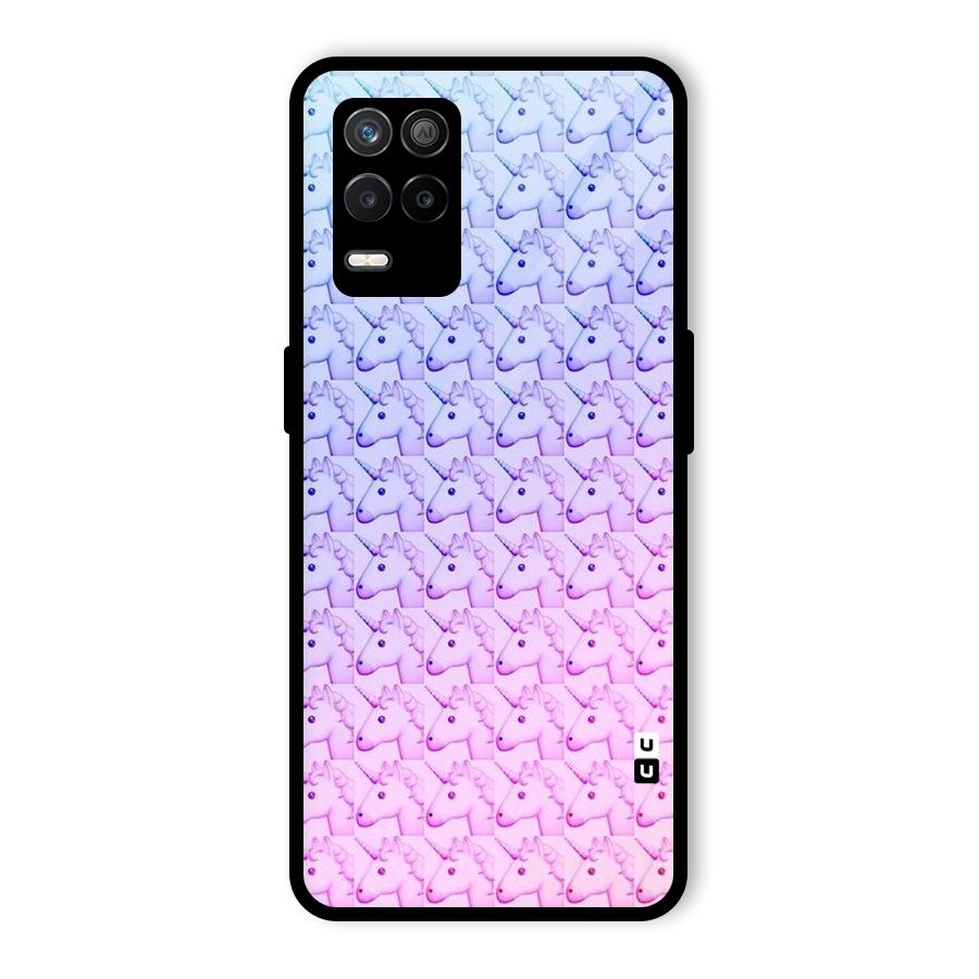 Unicorn Shade Glass Back Case for Realme 8 5G