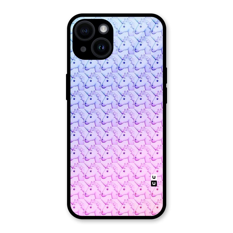 Unicorn Shade Glass Back Case for iPhone 14
