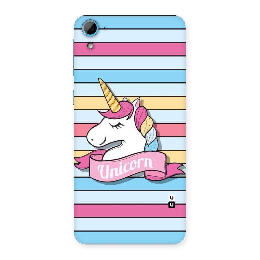 Unicorn Stripes Back Case for HTC Desire 826