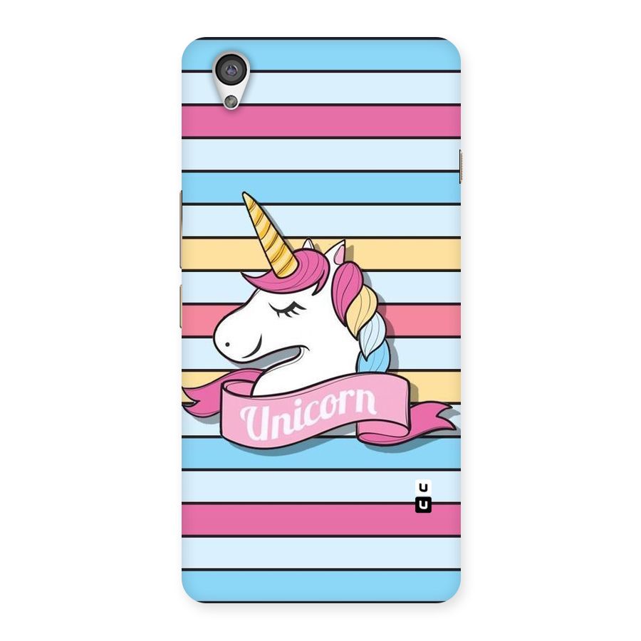 Unicorn Stripes Back Case for OnePlus X