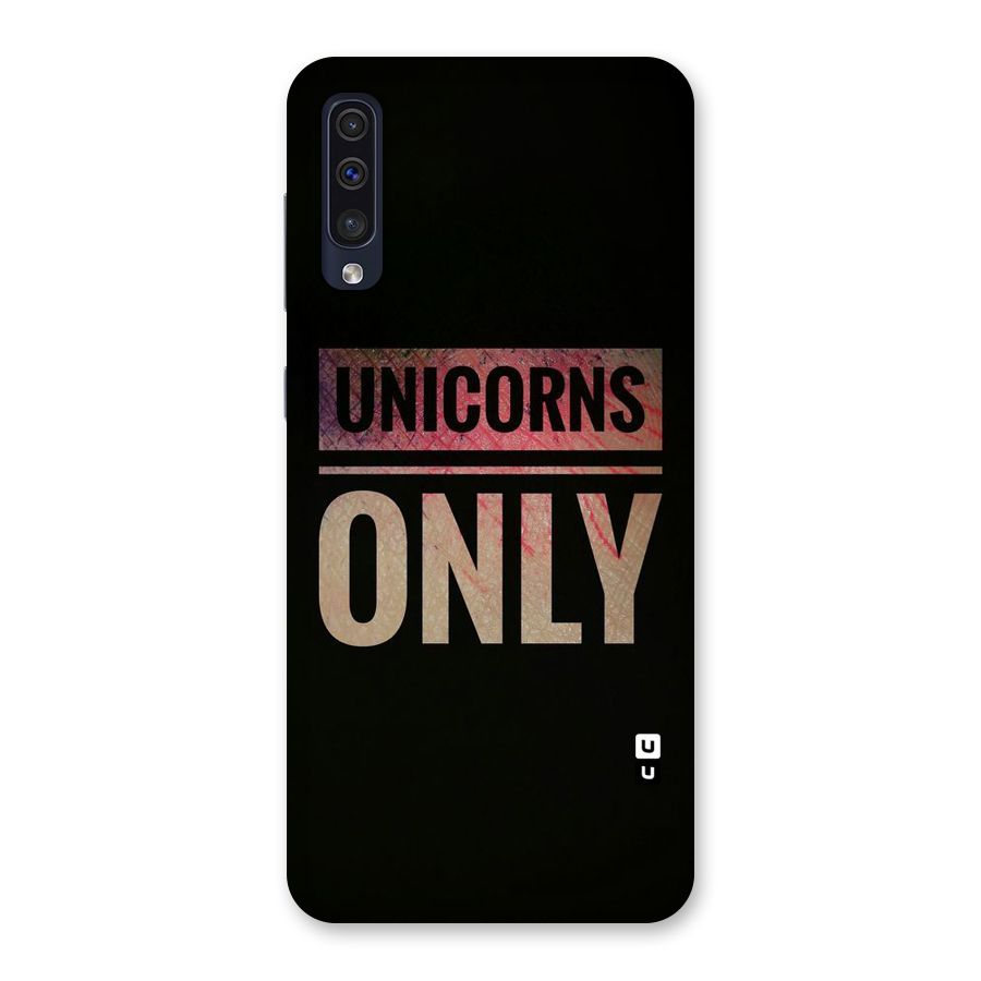 Unicorns Only Back Case for Galaxy A50s