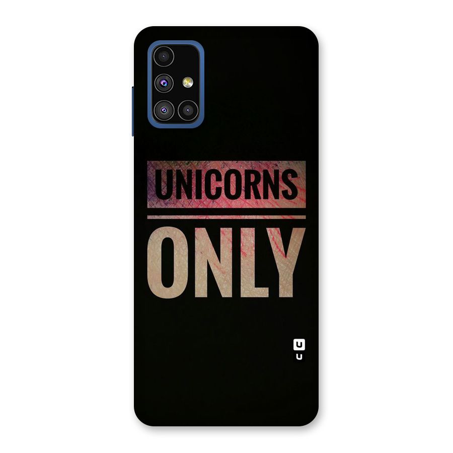 Unicorns Only Back Case for Galaxy M51