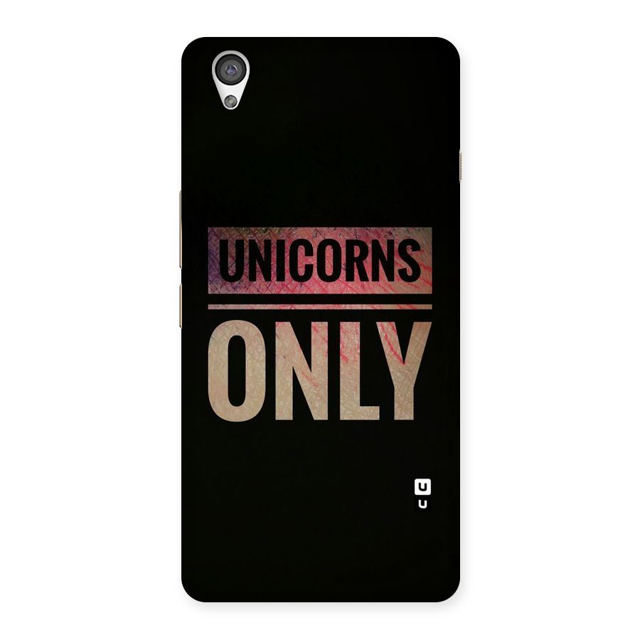Unicorns Only Back Case for OnePlus X