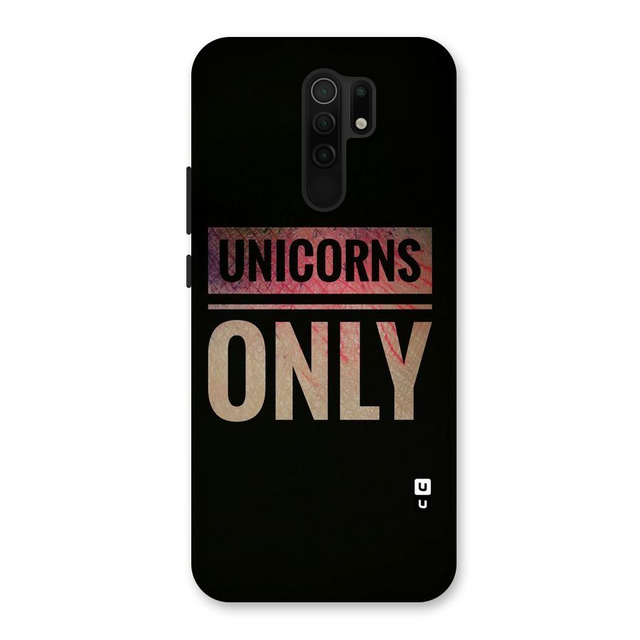 Unicorns Only Back Case for Poco M2