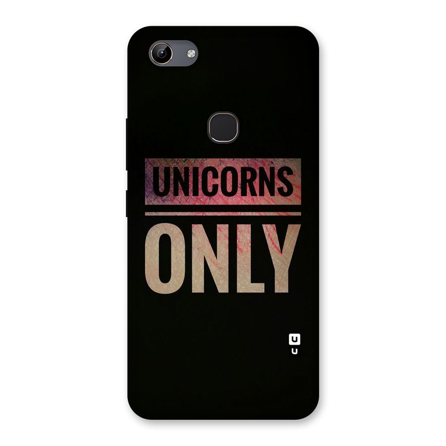 Unicorns Only Back Case for Vivo Y81