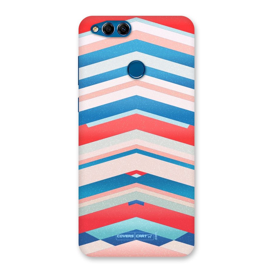 Unique Vibrant Colours Back Case for Honor 7X