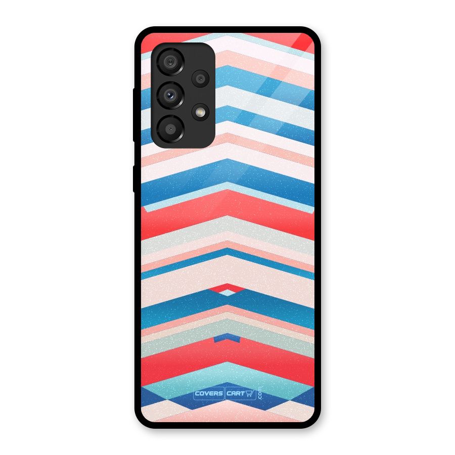 Unique Vibrant Colours Glass Back Case for Galaxy A33 5G