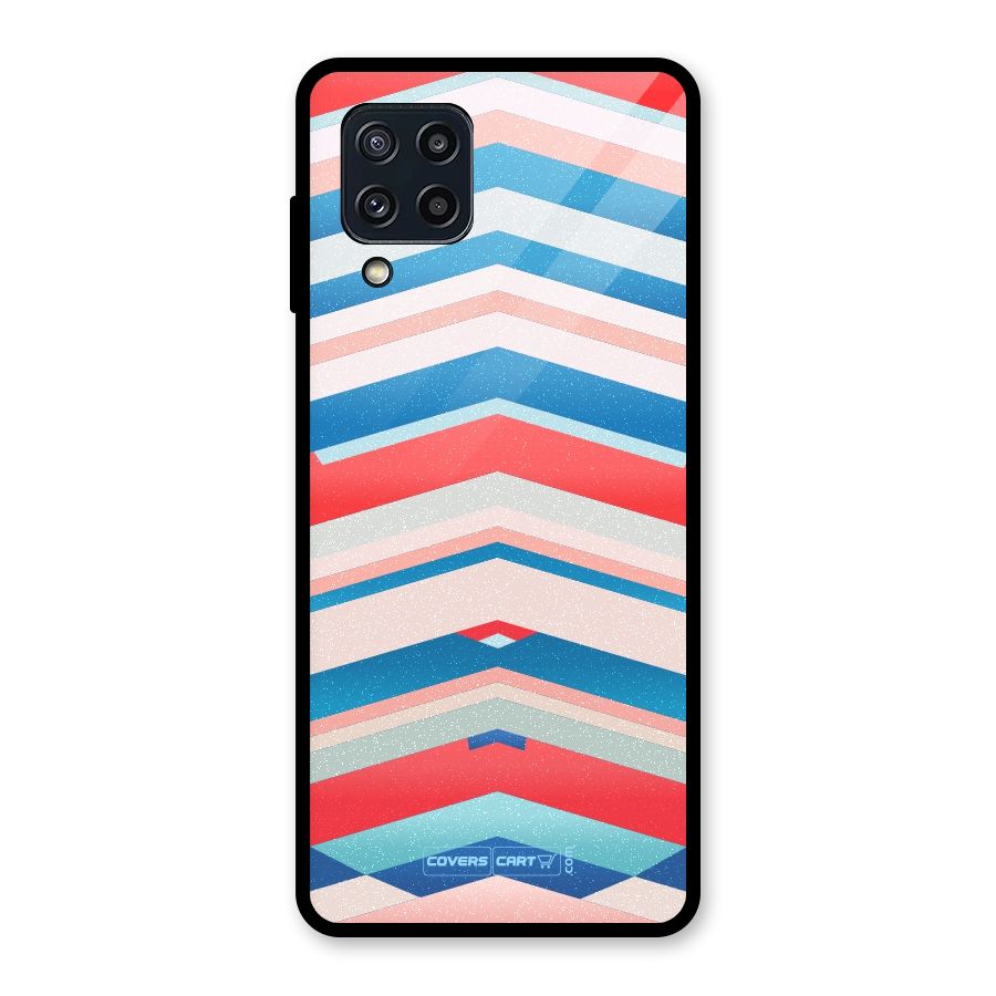 Unique Vibrant Colours Glass Back Case for Galaxy M32