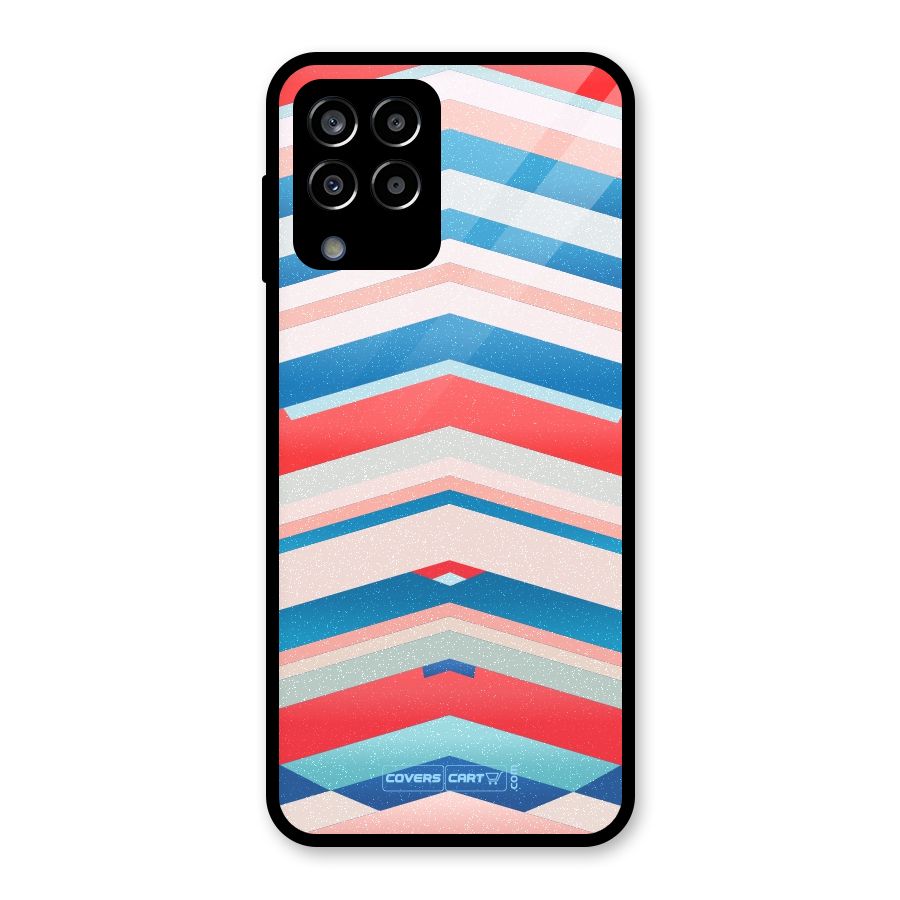 Unique Vibrant Colours Glass Back Case for Galaxy M33