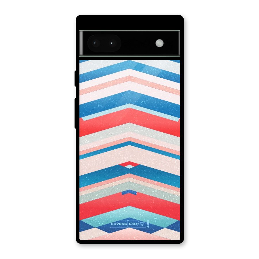Unique Vibrant Colours Glass Back Case for Google Pixel 6a